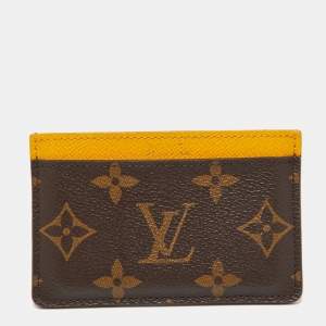 Louis Vuitton Yellow Monogram Canvas Card Holder