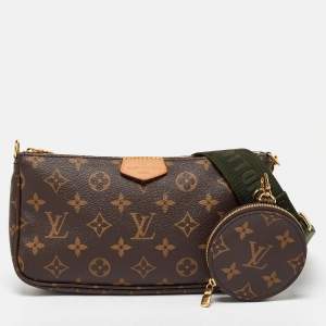 Louis Vuitton Monogram Canvas Duo Pochette Around the World Bag