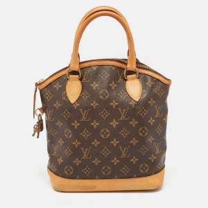 Pre Owned Louis Vuitton Monogram Canvas Lockit PM Bag