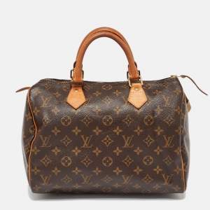 Louis Vuitton Monogram Canvas Speedy 30 Bag