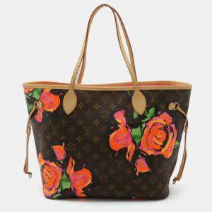 Louis Vuitton Monogram Rose Neverfull Mm Tote Bag