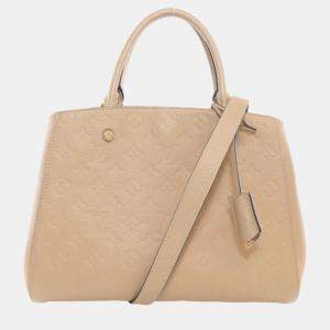 Pre Owned Louis Vuitton Empreinte Montaigne MM Handbag