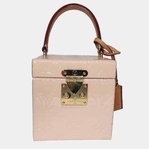 Louis Vuitton Pink Patent Bleecker Box Bag