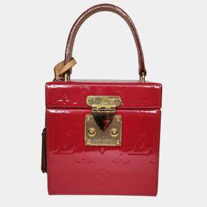 Louis Vuitton Red Patent Bleecker Box Bag