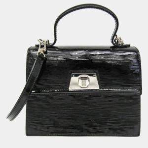 Pre Owned Louis Vuitton Black Epi Electric Sevigne Shoulder Bag