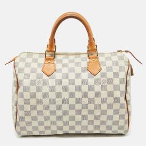 Louis Vuitton Damier Azur Canvas Speedy 30 Bag