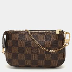 Louis Vuitton Damier Ebene Canvas Mini Pochette Accessoires