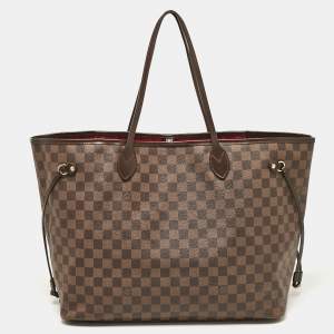 Louis Vuitton Damier Ebene Canvas Neverfull GM Bag