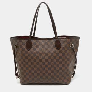 Louis Vuitton Damier Ebene Canvas Neverfull MM Bag