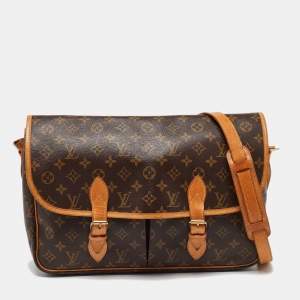 Louis Vuitton Monogram Canvas Sac Gibeciere GM Bag