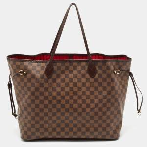 Louis Vuitton Damier Ebene Canvas Neverfull GM Bag
