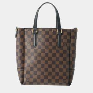 Louis Vuitton Brown Canvas Damier Belmont Nv Bb Handbag