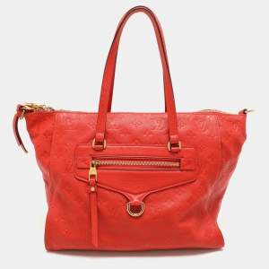 Louis Vuitton Cherry Monogram Empreinte Leather Lumineuse PM Bag