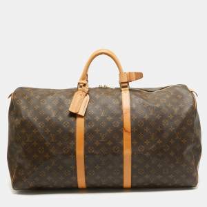 Louis Vuitton Monogram Canvas Keepall 60 Bag