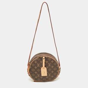 Pre Owned Louis Vuitton Monogram Canvas Boite Chapeau Souple MM Bag