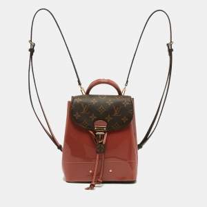 Louis Vuitton Vieux Rose Monogram Canvas and Patent Leather Hot Springs Backpack