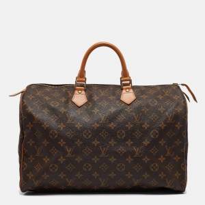 Louis Vuitton Monogram Canvas Speedy 40 Bag