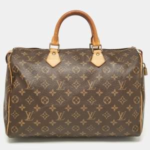 Louis Vuitton Monogram Canvas Speedy Bandouliere 35 Bag