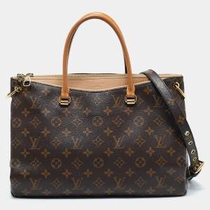 Louis Vuitton Dune Monogram Canvas Pallas MM Bag