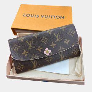 Pre Owned Louis Vuitton Canvas Blooming Flowers Emilie wallet