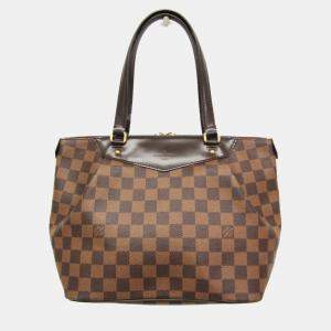 Pre Owned Louis Vuitton Ebene Damier Westminster PM Handbag