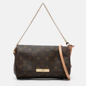 Pre Owned Louis Vuitton Monogram Canvas Favorite MM Bag