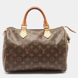 Louis Vuitton Monogram Canvas Speedy 30 Bag