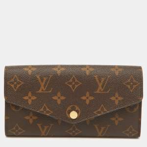 Louis Vuitton Monogram Canvas Sarah Wallet