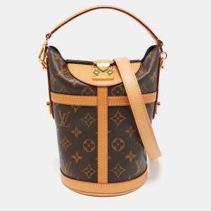 Louis Vuitton Monogram Canvas and Leather Duffle Bag