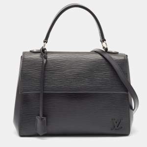 Louis Vuitton Black Epi Leather Cluny MM Bag