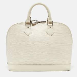 Louis Vuitton Ivorie Epi Leather Alma PM Bag