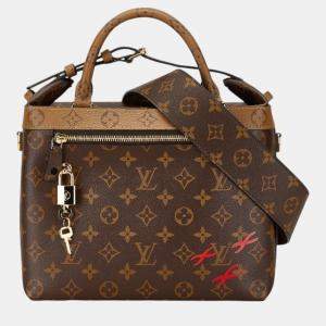 Louis Vuitton Brown Pvc Leather Monogram Reverse City Cruiser Pm Handbag