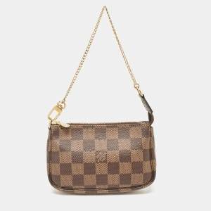 Pre Owned Louis Vuitton Monogram Canvas Mini Pochette Accessoires