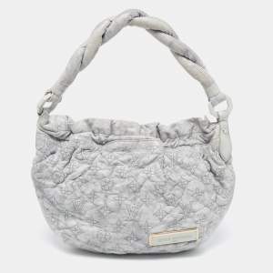 Louis Vuitton Grey Monogram Leather Olympe Nimbus PM Bag