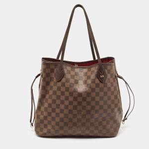 Louis Vuitton Damier Ebene Canvas Neverfull MM Bag