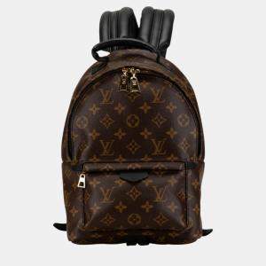 Louis Vuitton Brown PVC Leather Monogram Palm Springs PM Backpack