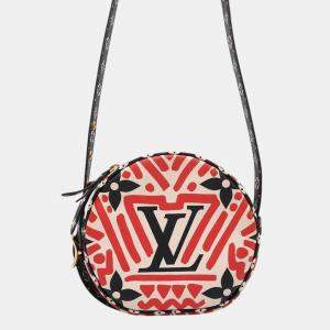 Louis Vuitton Rouge Monogram Giant Crafty Boite Chapeau Souple Shoulder Bag