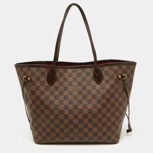 Louis Vuitton Damier Ebene Canvas Neverfull MM Bag