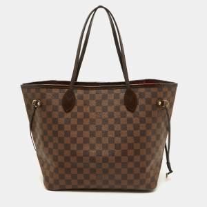 Louis Vuitton Damier Ebene Canvas Neverfull MM Bag