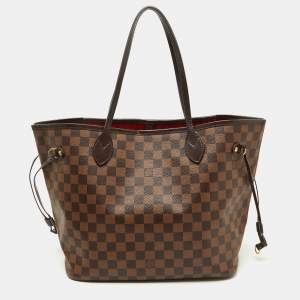 Louis Vuitton Damier Ebene Canvas Neverfull MM Bag