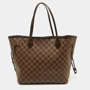 Louis Vuitton Damier Ebene Canvas Neverfull MM Bag
