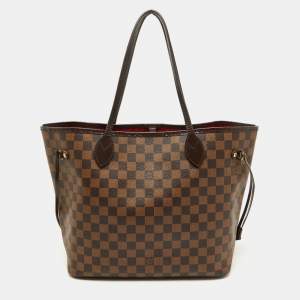 Louis Vuitton Damier Ebene Canvas Neverfull MM Bag