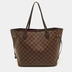 Louis Vuitton Damier Ebene Canvas Neverfull MM Bag