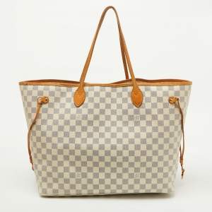 Louis Vuitton Damier Azur Canvas Neverfull GM Bag