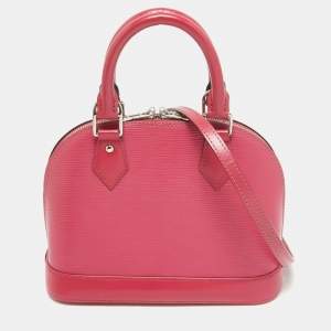 Louis Vuitton Fuchsia Epi Leather Alma BB Bag