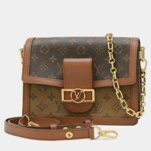 Louis Vuitton Monogram Reverse Dauphine MM Shoulder Bag