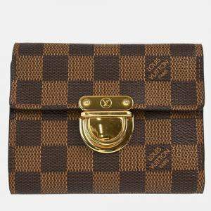 Louis Vuitton Brown Damier Canvas Wallet