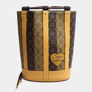 Louis Vuitton Canvas Monogram Stripe Messenger Bag