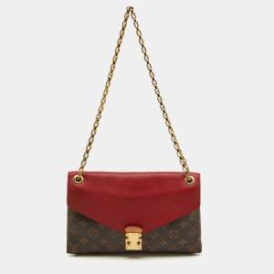 Louis Vuitton Cerise Monogram Canvas and Leather Pallas Chain Bag