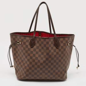 Louis Vuitton Damier Ebene Canvas Neverfull MM Bag